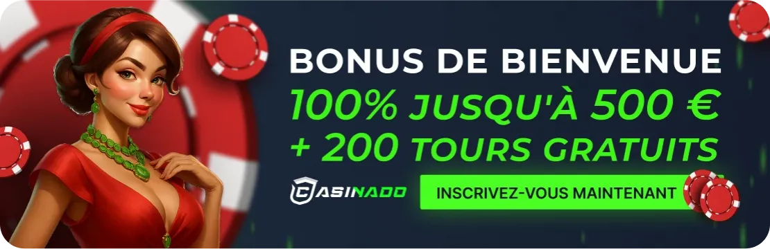 Casinado bonus